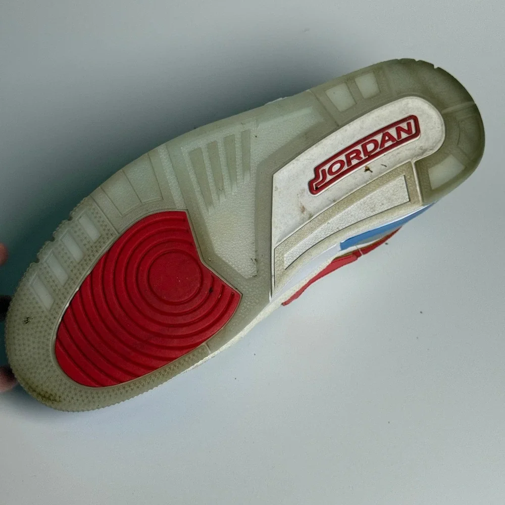 Air Jordan Mens‎ LEFT SHOE ONLY Legacy 312 Low Size 12 White Red Blue FN8902-161